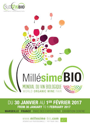 Affiche Millésime Bio 2017